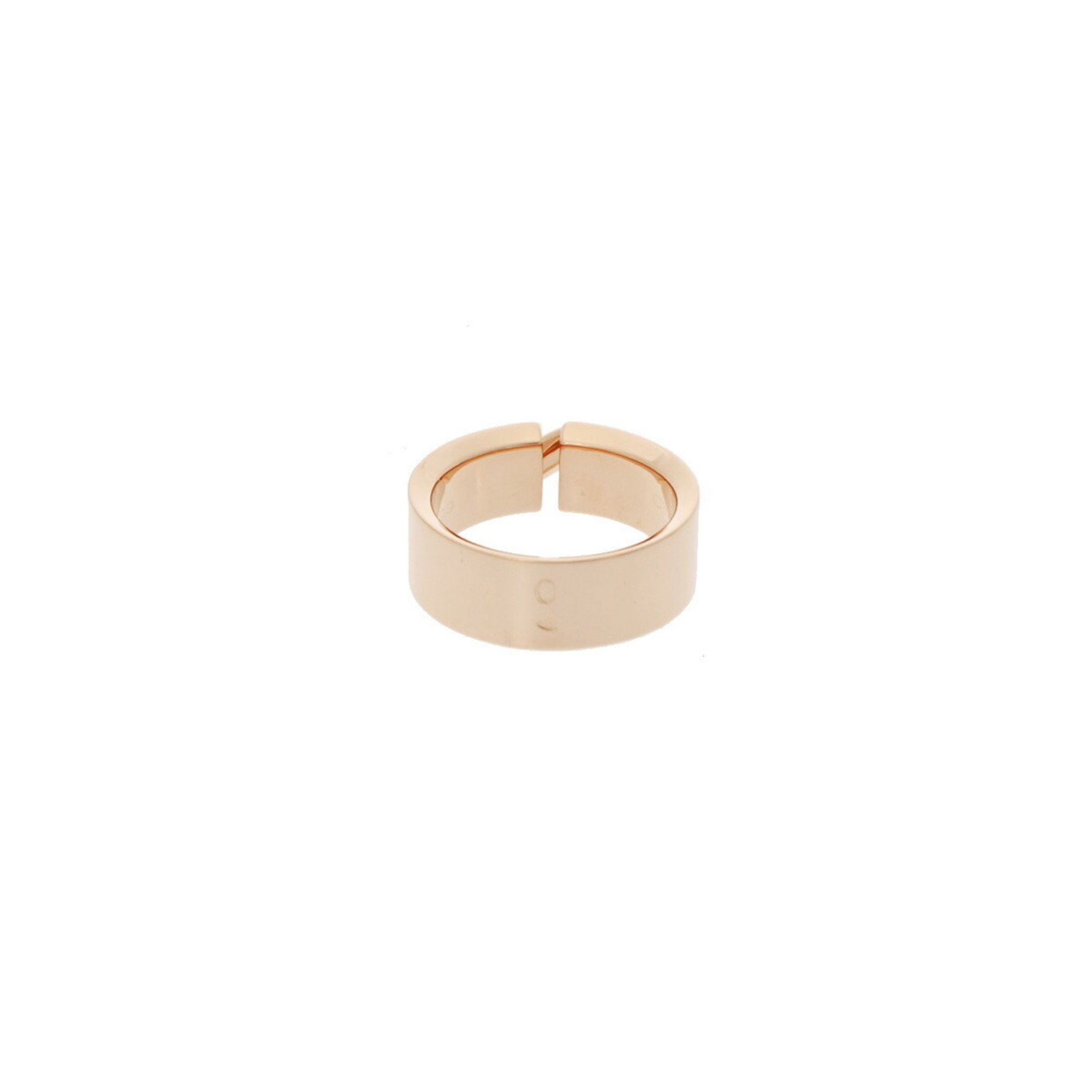 CHAUMET Chaumet Lien Diamond #49 Size 9 Women's K18 Pink Gold Ring