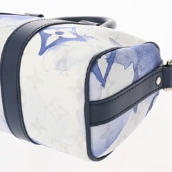 LOUIS VUITTON Louis Vuitton Monogram Watercolor Keepall XS White/Blue M45761 Women's Canvas Handbag