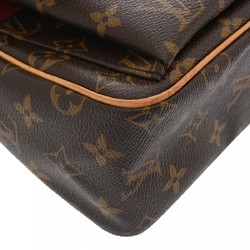 LOUIS VUITTON Louis Vuitton Monogram Vivacite PM Brown M51165 Women's Canvas Shoulder Bag