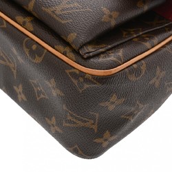 LOUIS VUITTON Louis Vuitton Monogram Vivacite PM Brown M51165 Women's Canvas Shoulder Bag