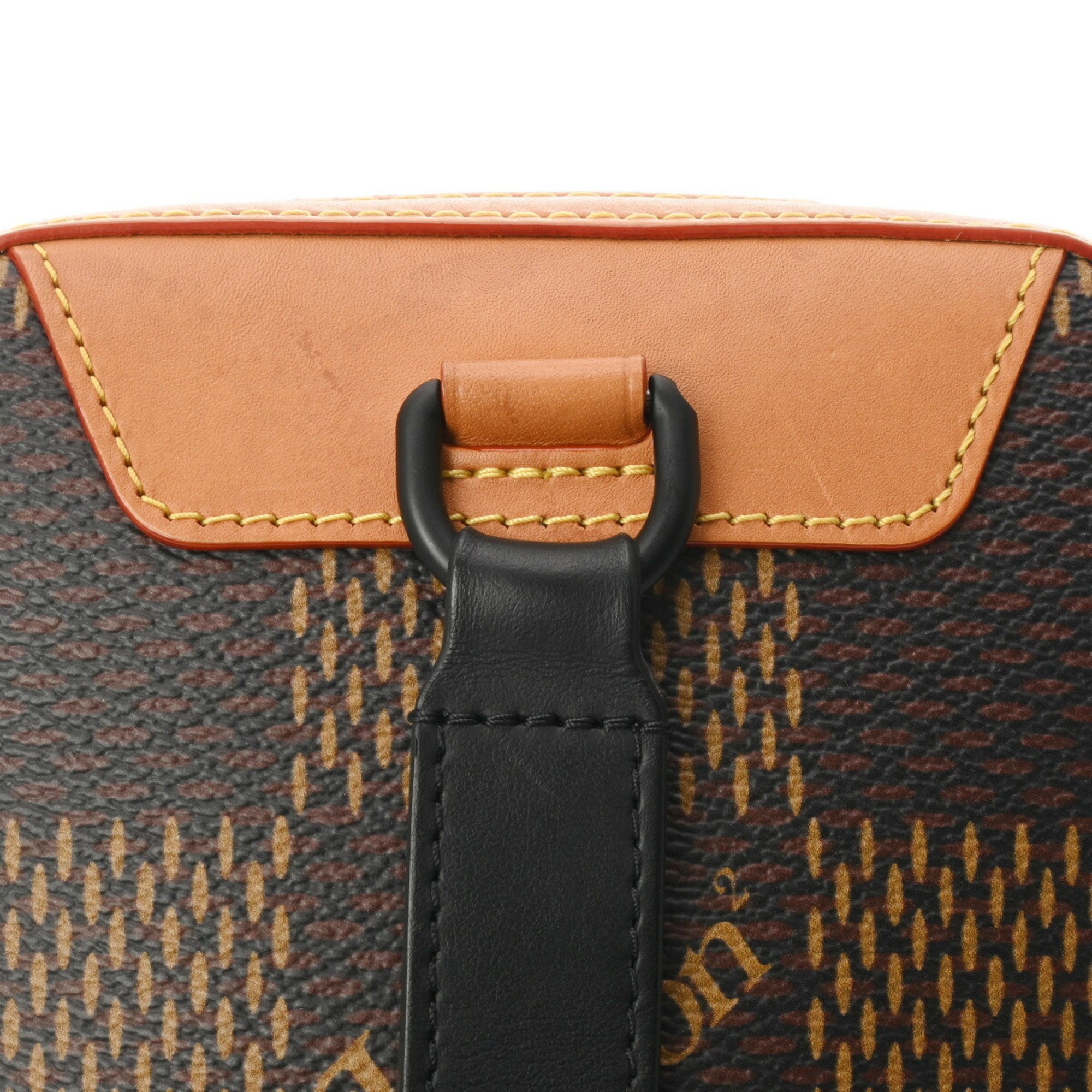 LOUIS VUITTON Louis Vuitton LV Squared Amazon Sling Bag Brown N40379 Unisex Damier Giant Body