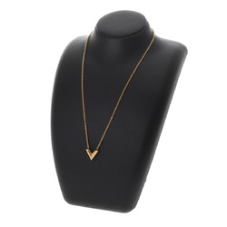 LOUIS VUITTON Essential V M61083 Women's GP Necklace