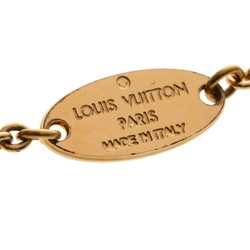 LOUIS VUITTON Essential V M61083 Women's GP Necklace