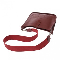 HERMES Evelyn PM Bordeaux E stamp (around 2001) Women's Togo shoulder bag