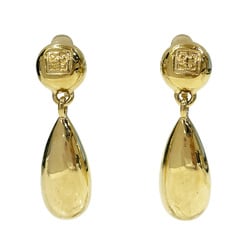 GIVENCHY GP Earrings 4G Logo Round Swing Drop Vintage Women's 20483972