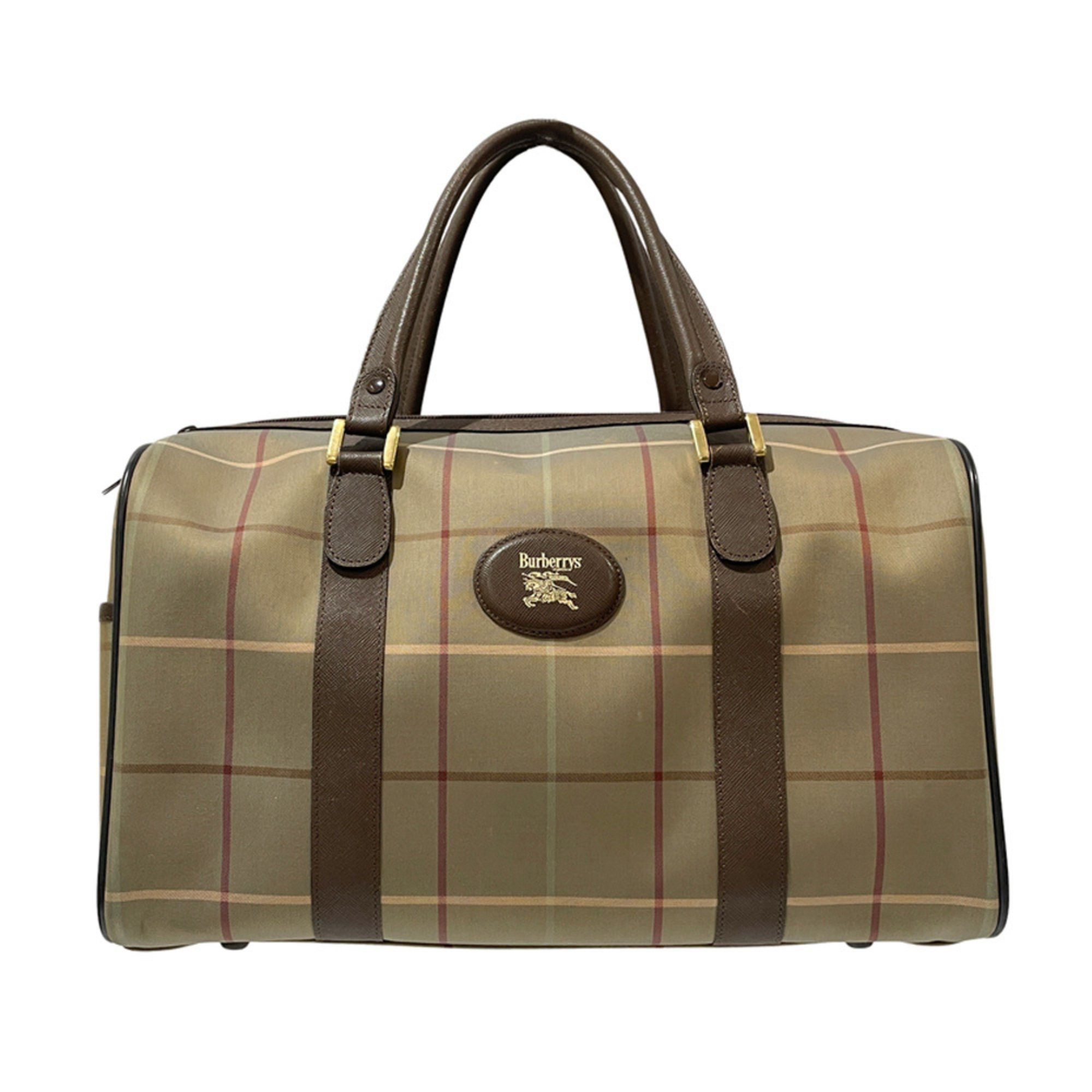 Burberrys Burberry Boston bag Check Travel Vintage Women's 20483955