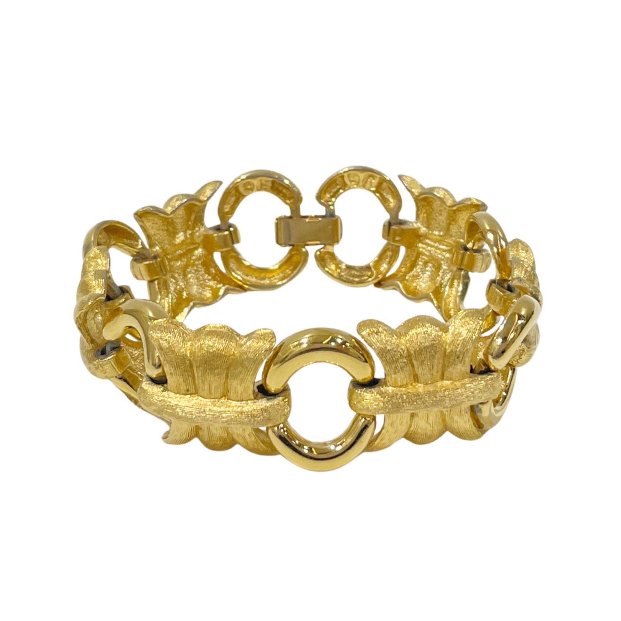 GIVENCHY GP Bracelet Design Link Chain Vintage Women's Gold 20485032