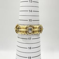 GIVENCHY GP Bracelet Design Link Chain Vintage Women's Gold 20485032