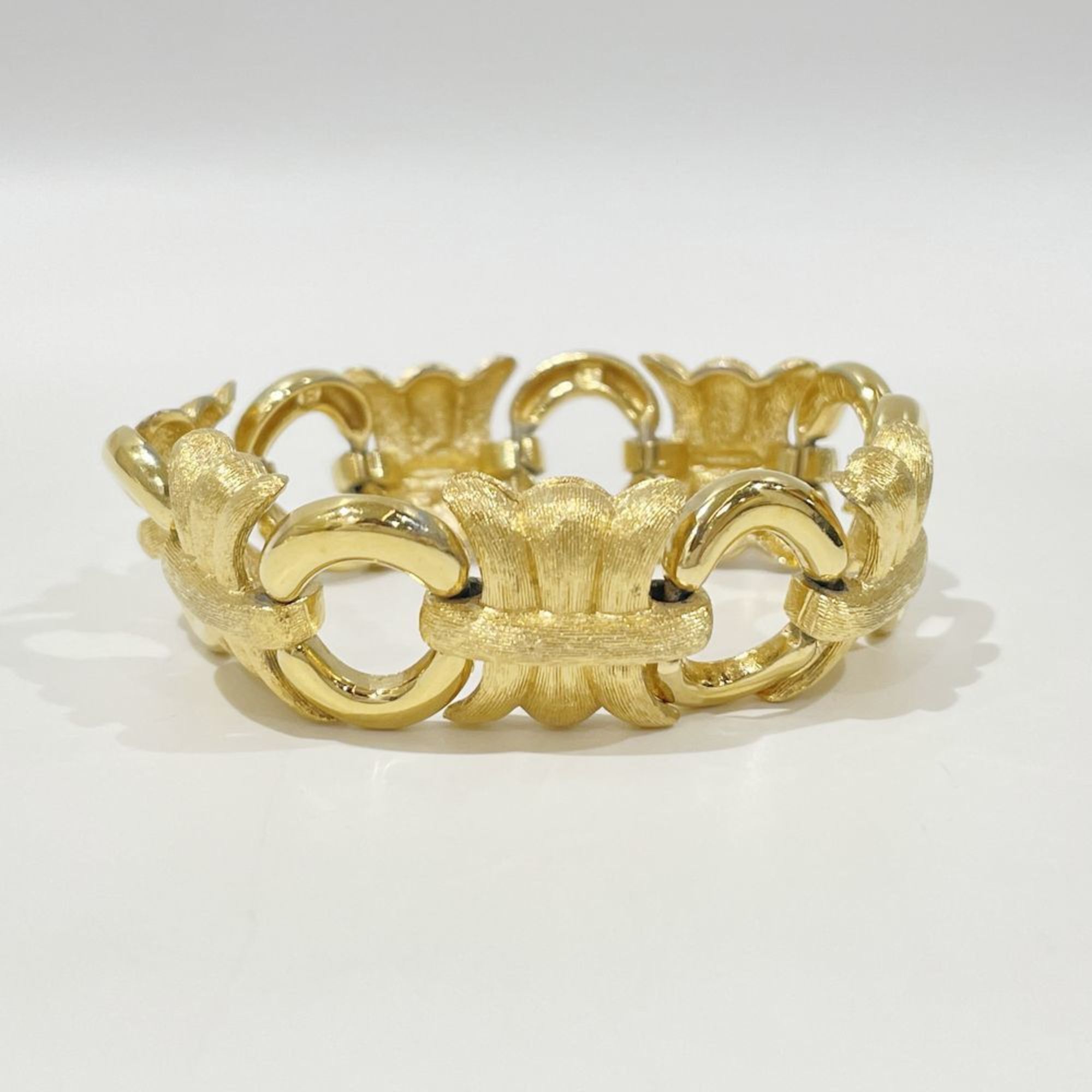 GIVENCHY GP Bracelet Design Link Chain Vintage Women's Gold 20485032