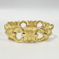 GIVENCHY GP Bracelet Design Link Chain Vintage Women's Gold 20485032