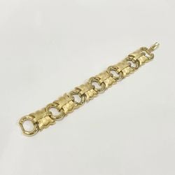 GIVENCHY GP Bracelet Design Link Chain Vintage Women's Gold 20485032