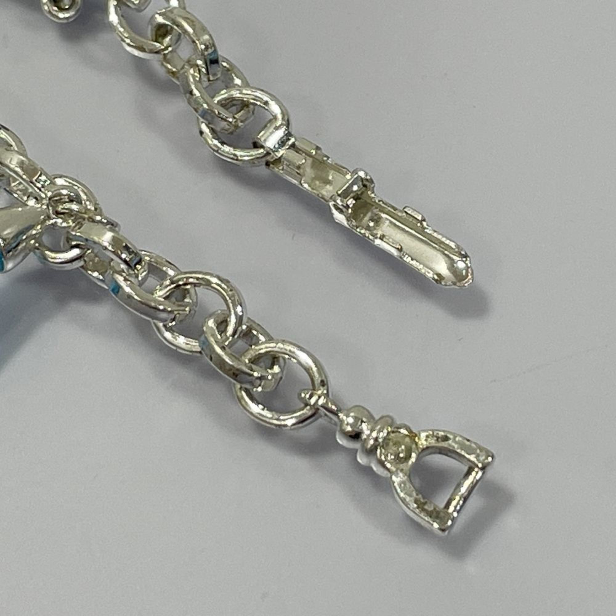 Givenchy Metal Bracelet Chain 19cm Garland Drop Swing Women's Silver 20484964