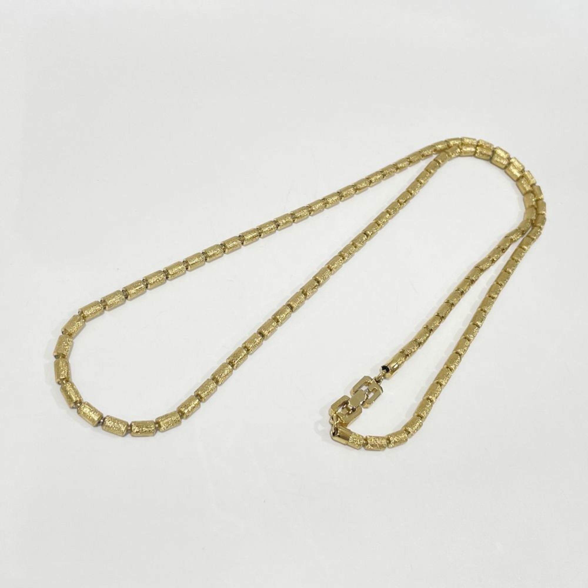 Givenchy Metal GP Necklace Chain Long Men's Women's Gold 20484035