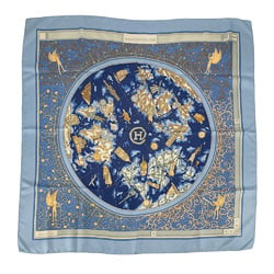 HERMES Hermes Scarf Carré 90 www.hermes.com Hermes.com World Angel Men's Women's Blue 20500000