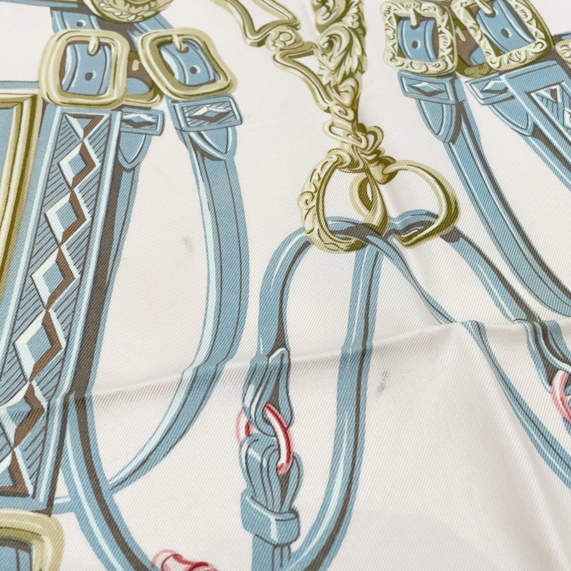 HERMES Hermes Scarf Carré 90 BRIDES DE GALA Bride de Gala Horse Tack Classic Popular Men's Women's Pink 20491355