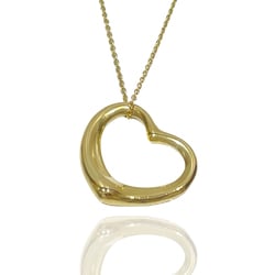 TIFFANY&Co. Tiffany K18YG Necklace Open Heart Women's Gold 20477741