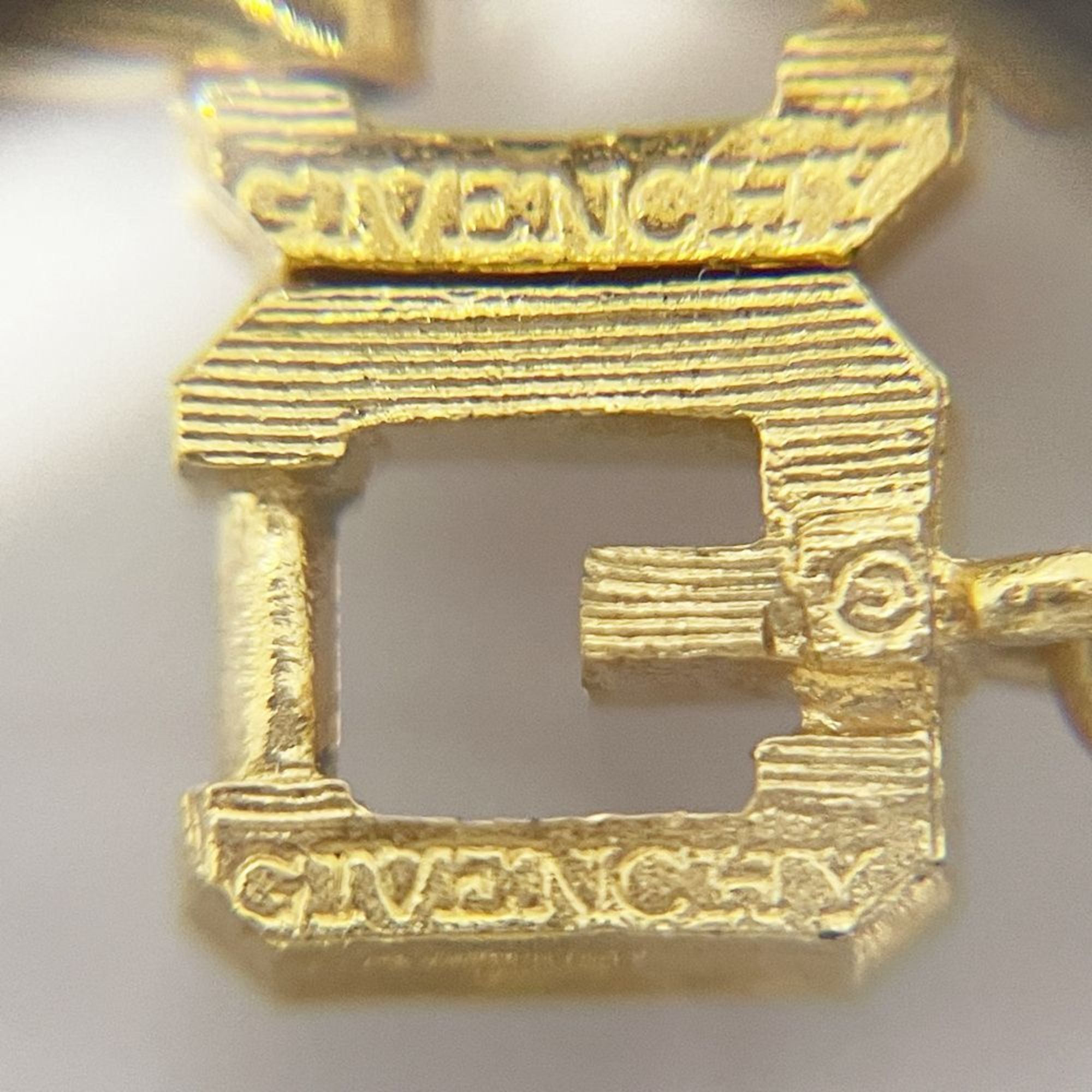 GIVENCHY GP Necklace G Logo Chain Long Vintage Women's Gold 20482751