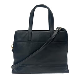 LOEWE Anagram Nappa 2WAY Vintage Handbag for Women, Black, 20486848