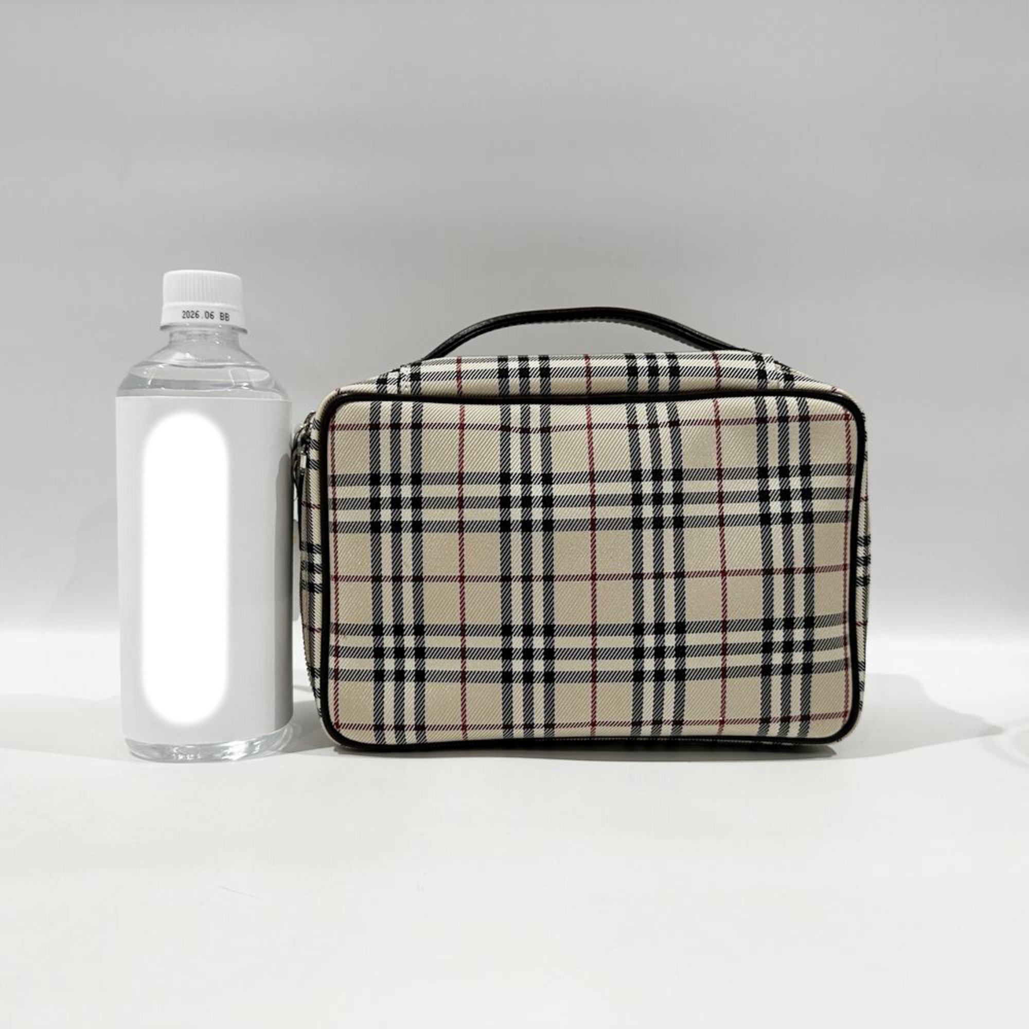 BURBERRY Check Vanity Mini Handbag for Women 20478041