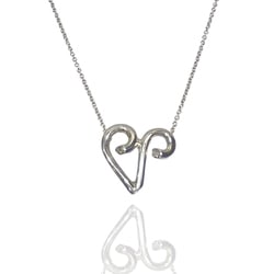 TIFFANY&Co. Tiffany Silver 925 Necklace Paloma Picasso Aries Women's 20479875