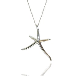 TIFFANY&Co. Tiffany Silver 925 Necklace Rare Starfish Large Women's 20478704