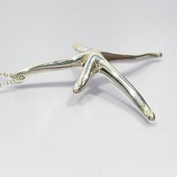 TIFFANY&Co. Tiffany Silver 925 Necklace Rare Starfish Large Women's 20478704