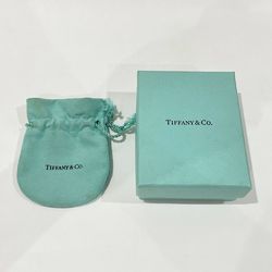 TIFFANY&Co. Tiffany Silver 925 K18YG Necklace Keyhole Motif Combi Women's 20480585