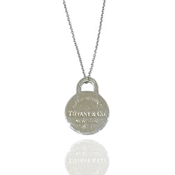 TIFFANY&Co. Tiffany Silver 925 Necklace Return to Round Ladies 20480583