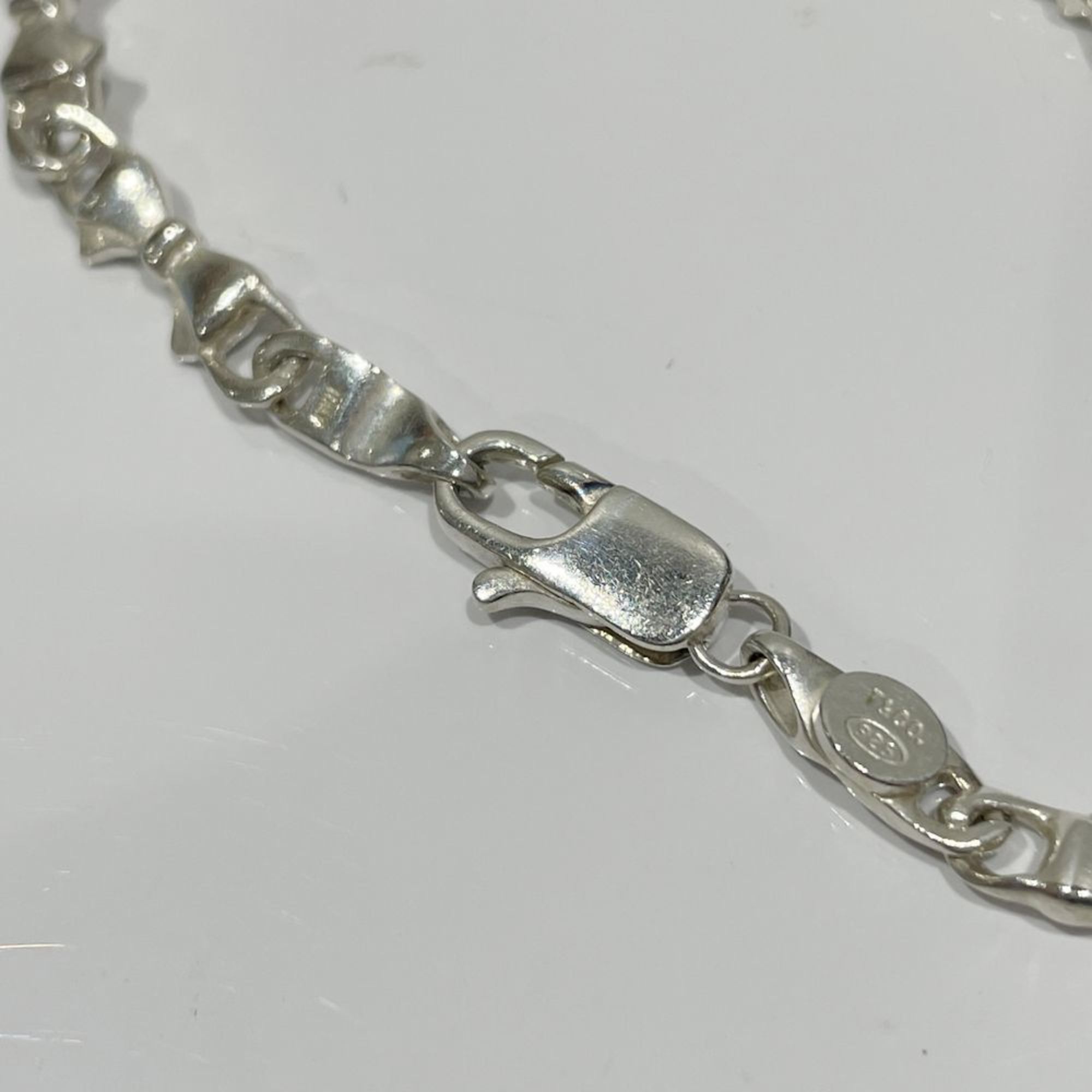 TIFFANY&Co. Tiffany Silver 925 Bracelet Puff Ribbon Women's 20485958