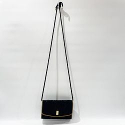 YVES SAINT LAURENT Yves Saint Laurent Shoulder Bag YSL Logo Strap Crossbody Vintage Women's Navy 20489621