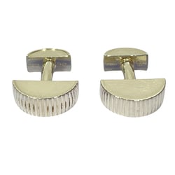 TIFFANY&Co. Tiffany Cufflinks Coin Edge Men's Silver 20478717