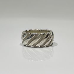 TIFFANY&Co. Tiffany Silver 925 Ring Twist Tornado Men's Women's 20485700