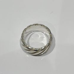 TIFFANY&Co. Tiffany Silver 925 Ring Twist Tornado Men's Women's 20485700