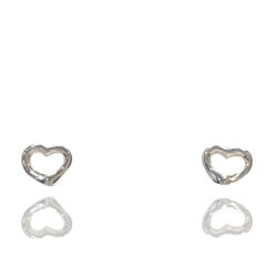 TIFFANY&Co. Tiffany Silver 925 Earrings Open Heart Mini Women's 20485963