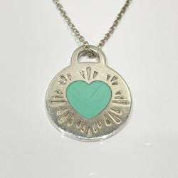 TIFFANY&Co. Tiffany Silver 925 Necklace Return to Round Heart Charm Women's 20475733