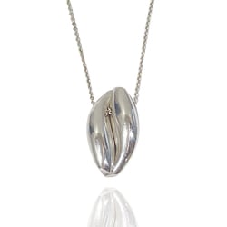 TIFFANY&Co. Tiffany Silver 925 Necklace Rare Frank Gehry Fish Design Women's 20481090