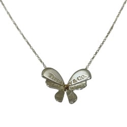 TIFFANY&Co. Tiffany Silver 925 K18YG Necklace Return to Love Bugs Butterfly Motif Women's 20484059