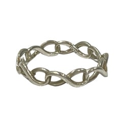 TIFFANY&Co. Tiffany Silver 925 Ring Infinity Narrow Women's 20480582