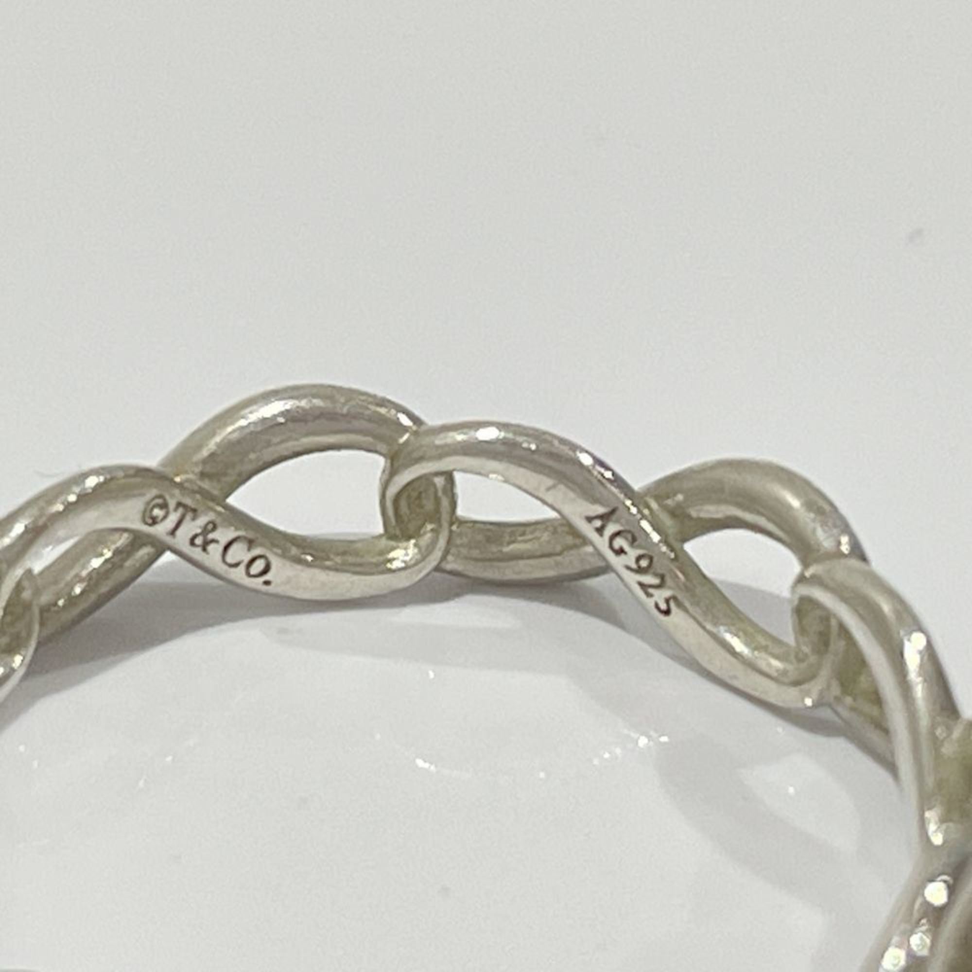 TIFFANY&Co. Tiffany Silver 925 Ring Infinity Narrow Women's 20480582