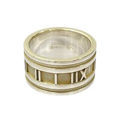 TIFFANY&Co. Tiffany Silver 925 Ring Atlas Wide Men's 20490247