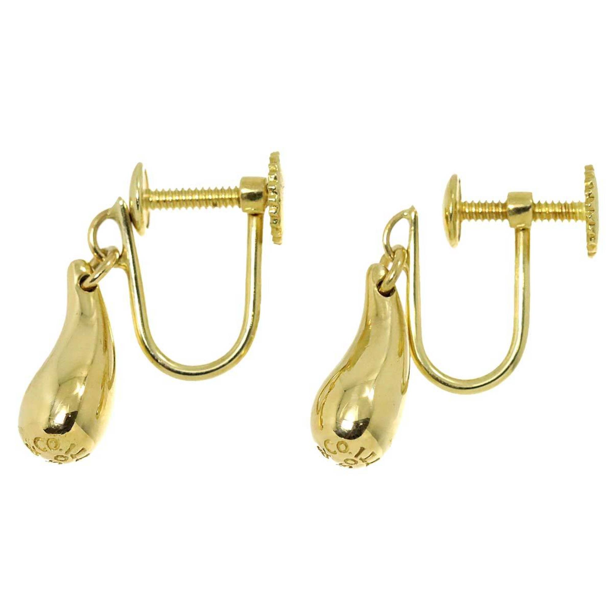 Tiffany & Co. Teardrop Earrings, 18K Yellow Gold, 750 Earrings