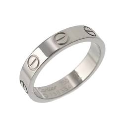 Cartier Love #49 Ring K18 WG White Gold 750 Mini