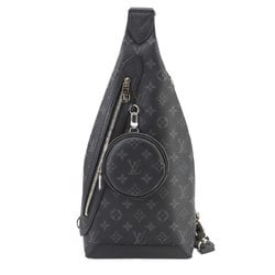 Louis Vuitton LOUIS VUITTON Taigarama Duo Sling Bag Body Noir M30936 RFID