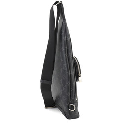 Louis Vuitton LOUIS VUITTON Taigarama Duo Sling Bag Body Noir M30936 RFID