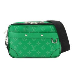 Louis Vuitton LOUIS VUITTON Taigarama Alpha Shoulder Bag Vert M31014 RFID Messenger