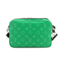 Louis Vuitton LOUIS VUITTON Taigarama Alpha Shoulder Bag Vert M31014 RFID Messenger