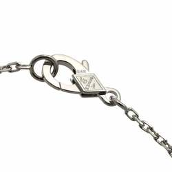 Van Cleef & Arpels Lotus Diamond Bracelet 17cm K18 WG 750