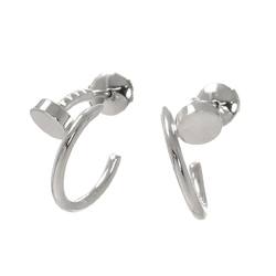 Cartier Juste un Clou Earrings K18 WG White Gold 750 JUSTE UN CLOU Pierced