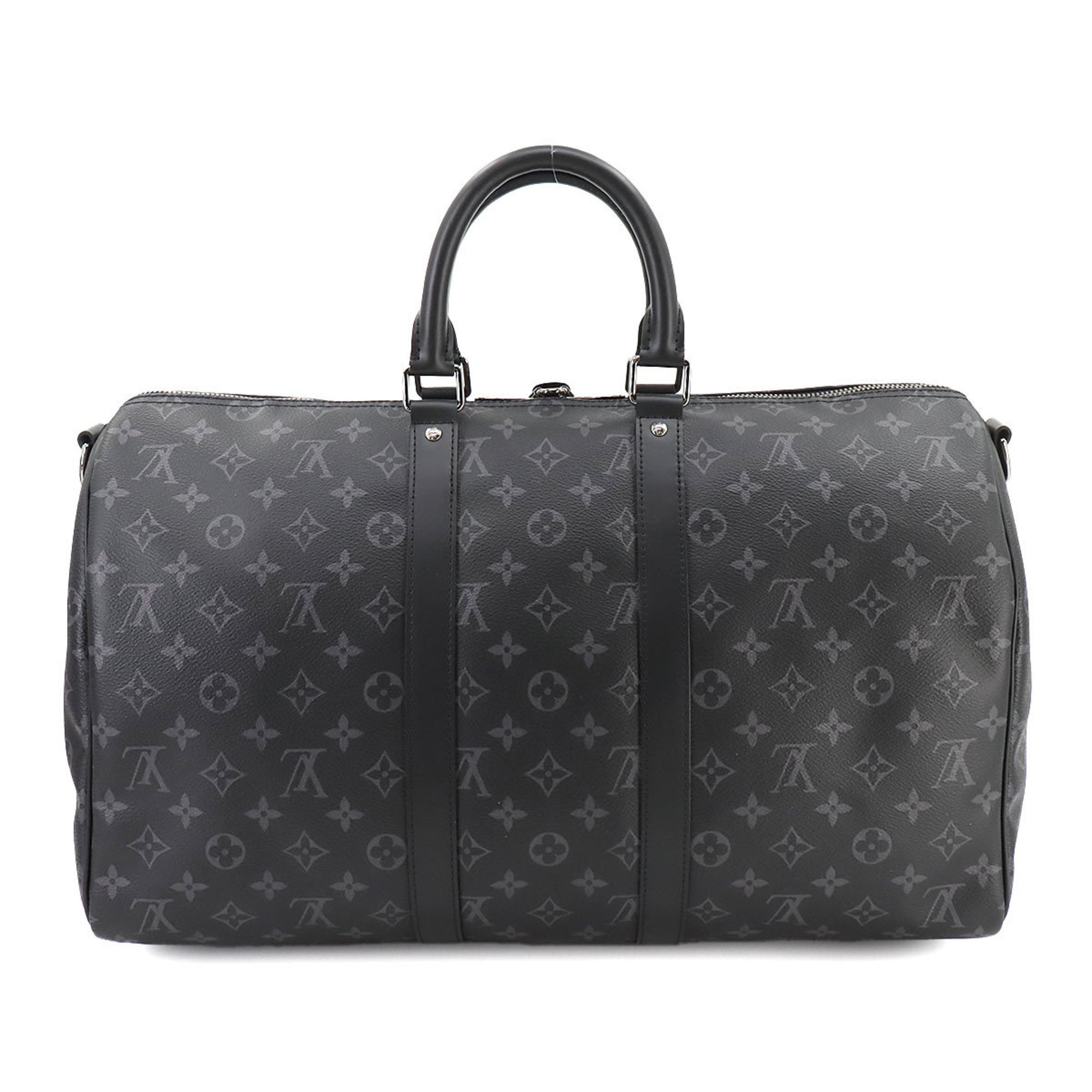 Louis Vuitton LOUIS VUITTON Monogram Eclipse Keepall Bandouliere 45 2way Boston Shoulder Bag Black M40569