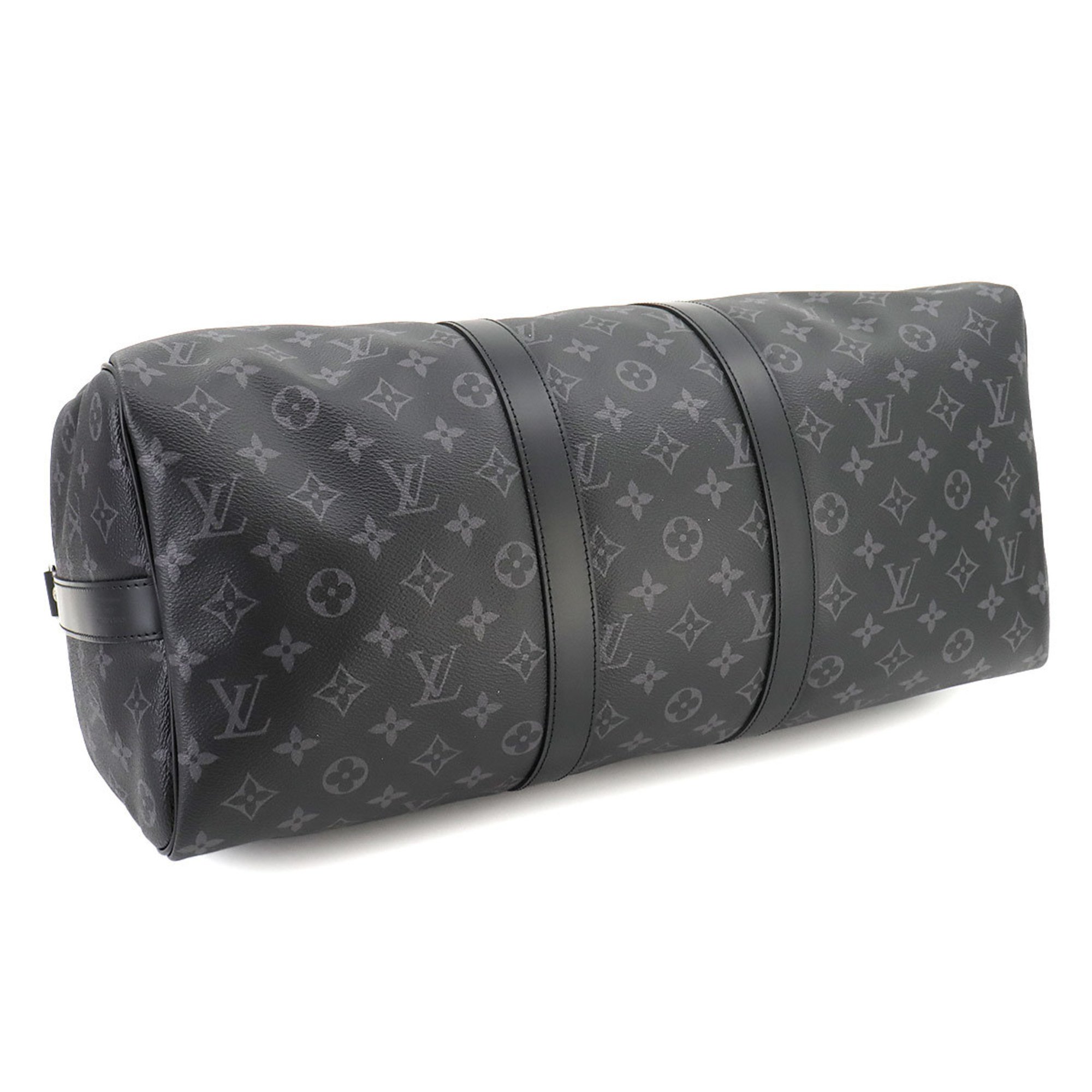 Louis Vuitton LOUIS VUITTON Monogram Eclipse Keepall Bandouliere 45 2way Boston Shoulder Bag Black M40569